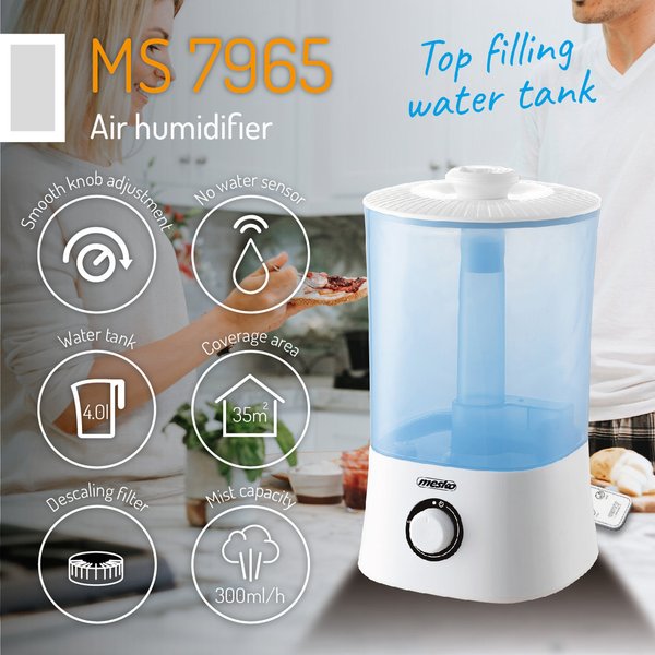 MS Mesko7965 Luftbefeuchter - Humidifier